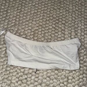 Missguided White Bandeau Top